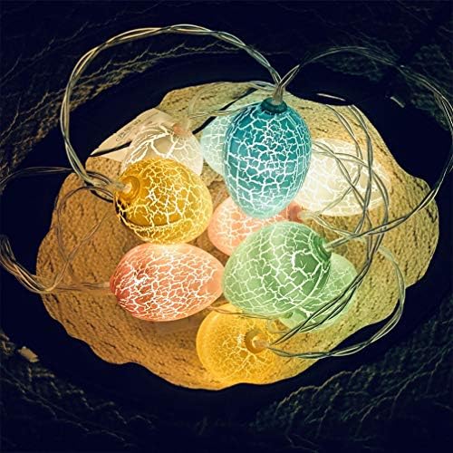 Абоофан Велигденски јајце светла мини јајце ламба украс висечки приврзок за Велигденска празнична забава Полза торба за полнење домашни украси