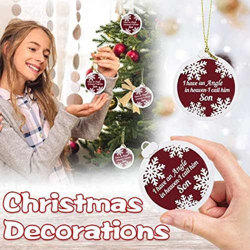 Имајте Божиќ I украс парче спомен -обележје, ангелски украси ги крева божиќните топки во домашни декор лустери делови метални чаши