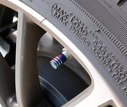 Ijdmtoy Tuner Tracing Style Racing Style Neo Chrome алуминиумски гуми за вентили
