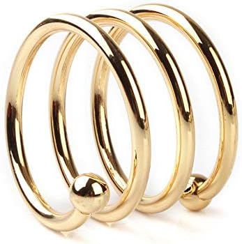Teerwere салфетки прстени метални метални пролетни салфетки прстен метална спирална салфетка тока не'рѓосувачки челик бендови