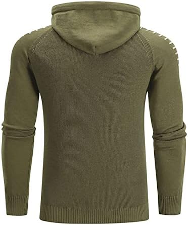 Менс есенски зимски обични модни џемпери на повеќекратни дизајни поштеда јакна дуксер со џебови со џебови