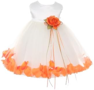 23 бои сатенски каросерија цветни девојки девојки песни фустан: новороденче S-XL