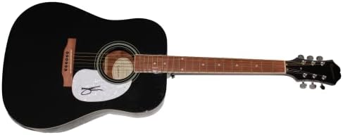 Чејс Рајс потпишан автограм со целосна големина Гибсон епифон Акустична гитара w/ Jamesејмс Спенс автентикација JSA COA - Суперerstвезда