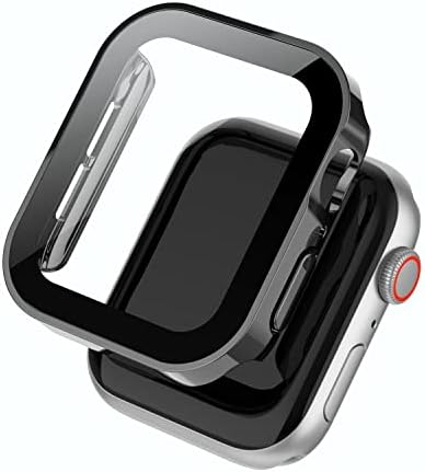 Sdutio Случај+Стакло за Apple Watch 8 7 45mm 41mm 44mm 40mm Водоотпорен Екран Заштитник Додатоци Работ Браник iWatch 4 5 SE 6 Покритие