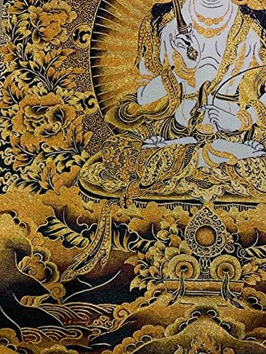 Geeyou tibet тибетски везови крпа од свила Будизам Бодисатва Акашагарба гуанин Кван јин Танга Танга Слика Сликарство Wallид виси за домашен декор