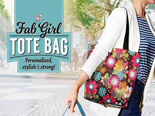 Fab Girl Преклопени торбички торби - Еко -пријателски рамо за рамо - торба за тотали за еднократно користење или торба за мајка - мултифункционална