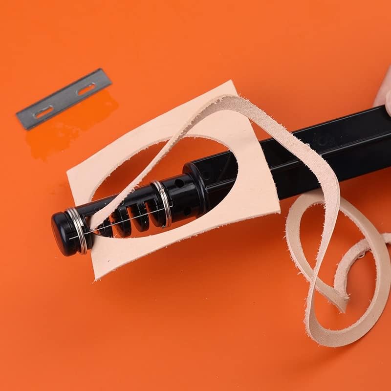 Нож за кожен кабел од Мисие со 3 сечила на парчиња професионални кожни ленти за занаетчиски алатки за занаетчиски алатки поставени за