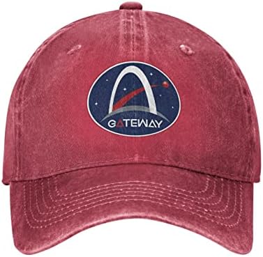 Eieiwai Nasa Artemis лого прилагодлива мажи бејзбол капа, жени, капачиња за возрасни каубојски капи