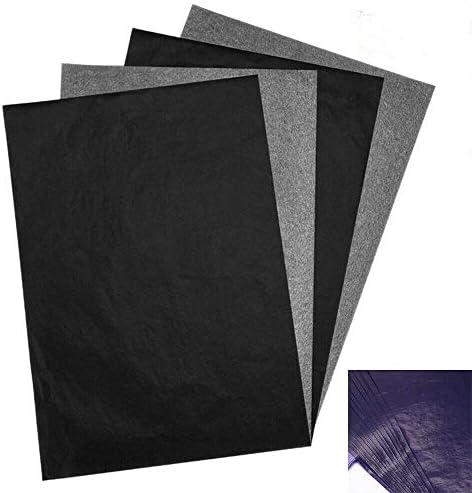 Be-Tool A4 јаглеродна хартија, 100 парчиња хартија за пренесување хартија копираат дупликат за дрво, хартија, платно и други уметнички