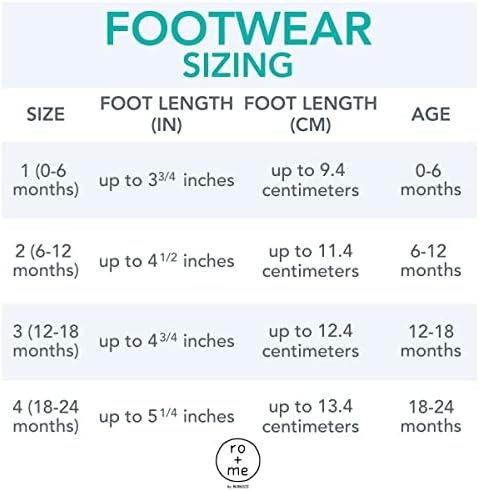 Ro + Me Прво клоци чевли за девојчиња, не лизгање за новороденчиња/мали деца-0-24 месеци