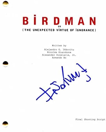 Алехандро Инариту потпиша автограм за птици, целосна филмска скрипта - Аморес Перос, 21 грама, бабел, Битуил, Бирдман или неочекувана