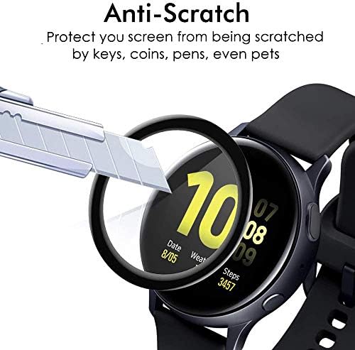 Lamshaw Компатибилен за Amazfit GTR Mini Smart Watch Ecter заштитник на екранот, [3 пакет] 3D целосен покрие