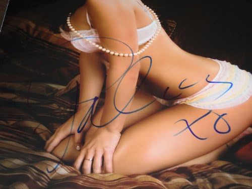 Бритни Палмер автограмираше секси 11x14 фотографија w/Доказ, слика на потпишување на Бритни за нас, PSA/DNA автентицирана, UFC Ring Girl,