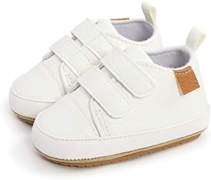 Rvrovic Baby Baby Girls Anti-лизгање патики меки чизми за глуждот Дете за деца први пешаци новороденчиња чевли за креветчиња