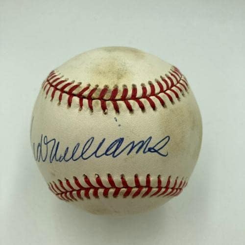 Тед Вилијамс потпиша холограм на Горна палуба на американската лига UDA - автограмирани бејзбол