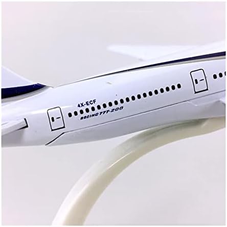 Модели на авиони 1: 400 скала е погодна за еларна авијациска рамнина Боинг 777 B777 метал умира леано авион модел Колекционерски