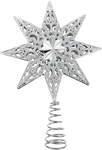 Абаодам елка starвезда topterвезда на елката украс за украси за украсување на Божиќ