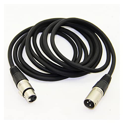 XLR кабел машки до женски m/f за микрофон миксер TPE материјал+OFC бакар 1м 1,8m 3m 5m 10m 10m 15m 20m
