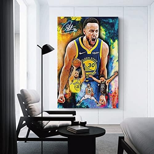 Стивен кошаркарски спортски постер за украсување декоративно сликарство платно wallидни постери и уметничка слика печати модерни семејни спални