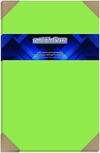 25 светла нане зелена 65lb капакот | хартија за картички - голема 12 x 18 инчи голема | Големина на постерот - 65 lb/фунта мала