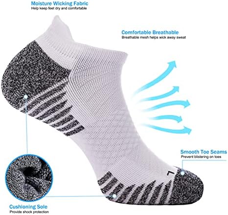 Атлетски Чорапи За Компресија На Глуждот Амортизирани За Мажи И Жени, Кратки Чорапи За Поддршка На Лакот