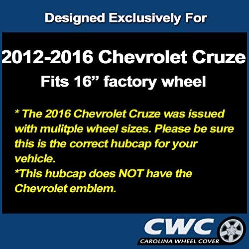 Premium Replica Hubcap, одговара на Chevrolet Cruz 2012-, замена на капакот на тркалото од 16 инчи