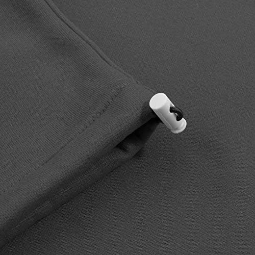 Suique Mens вежбање салон панталони со џебови Еластична половината за влечење памучна постелнина цврста боја лабава обични панталони