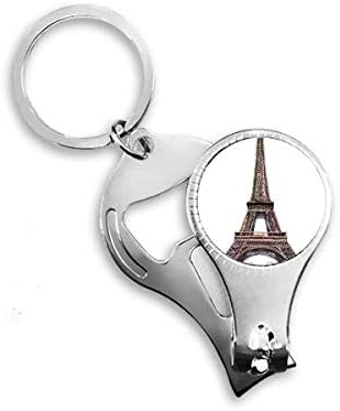 Париз Ајфелова кула во Франција, нокти прстен клуч за шишиња со шишиња со шише, клипер