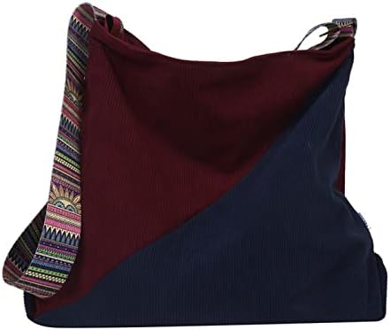 FVOWOH Hobo Торби За Жени Со Средна Големина Торбичка Торба Со Патент Обични Бохо Торби За Рамо За Жени Црна Торба За Рамо Кожа