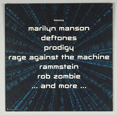 Матрикс Постер рамен 1999 година Промоција на албум со оригиналниот филм за саундтрак 12 x 12