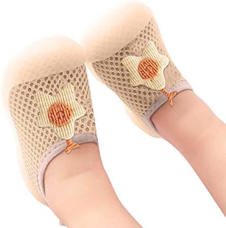 Чевли за чорапи за деца новороденчиња девојчиња девојчиња животни отпечатоци од цртани чорапи чевли дете за дишење мрежа за чевли за