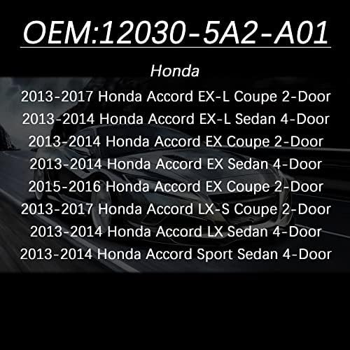 Заменете го 12030-5A2-A01 моторниот вентил на вентилот за заптивки на капакот на заптивката се вклопува 2013-2017 Honda Accord 2DR EXL