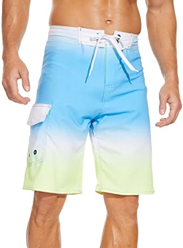 Менс летен градиент Спорт за пливање Слики за пливање лесни хавајски печатени шорцеви на плажа летни шорцеви од табла на плажа