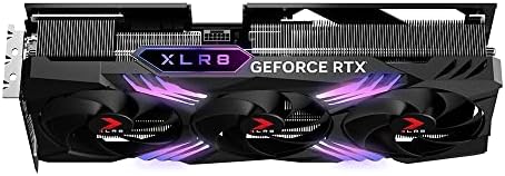 PNY GeForce RTX 4070 Ти 12GB XLR8 Игри На Среќа Верто Еп-X RGB Троен Вентилатор Графичка Картичка DLSS 3
