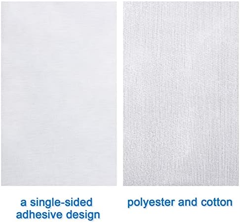 43 инчи од 1 дворна ткаенина лепенка железо на железо на закрпи за залепување ткаенина бела ткаенина лепенка лепенка за лепење за поправање