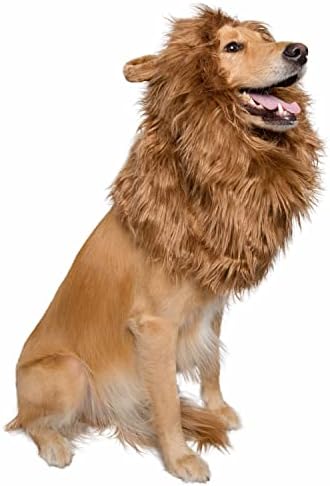 Милениче Креве, Големо куче лавов Мане Мане Ноќта на вештерките- одговара на големината на вратот 13 ”- 32”- лав грива за мали кучиња-