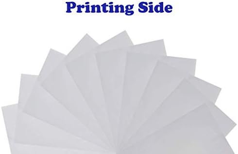 Корисна занаетчиска хартија за пренесување на топлина за темна ткаенина, 8,3 x 11,7, 10 листови