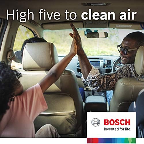 BOSCH 6037C HEPA CABIN AIR FILTER - Компатибилен со Select Acura RDX; Honda Accord, Civic, Clarity, Cr-V, Cr-Z, Fit, HR-V, Insight,