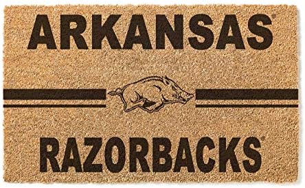KH Спортски Навивач Арканзас Razorbacks Логото Тим Coor Doormat, Мулти