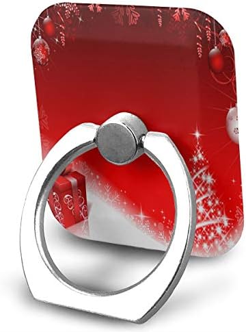 Држач за прстен сонуван Божиќен прстен држач за прилагодлив 360 ° држач за ротација на прсти за iPad, поттикне, телефон x/6/6s/7/8/8 плус/7,