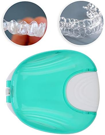 Случаи за држачи, преносни големи прицврстувачи за ортодонтски држач, Invisalign, заштитник на устата и складирање на протези, тесно заклучување