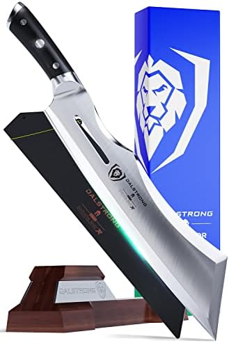 Нож за кршење на тешки месар на Далстронг - нож од 14 инчи Клејвер - Серија на гладијатор Р - „Анихилатор“ - 7CR17MOV Висок јаглероден