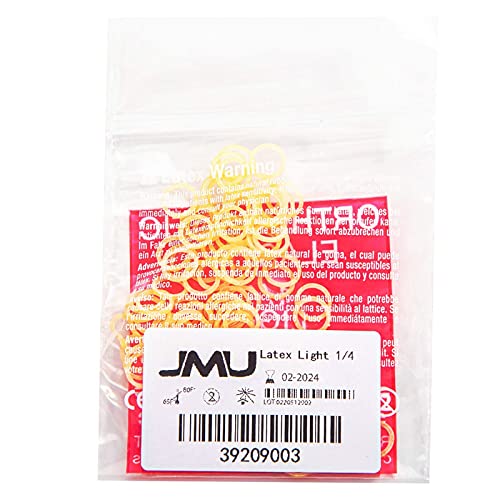 JMU 10 пакет Стоматолошки ортодонтски восок за загради за загради пакет со 500 парчиња стоматолошки ортодонтски еластици гумени ленти 2.5oz