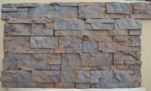 Свитмолдс бетонски калапи DIY сет 9 пластични калапи за бетонски гипс wallиден камен цементни плочки мувла АБС природни камења за wallsидови