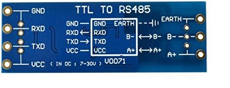 2pcs многу DC7V до 30V широк напон на напон TTL до RS485 UART во RS485 Converter