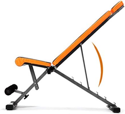 Прилагодлива клупа за тежина Прилагодлива наклон на склопување на виткање со повеќе намени, седат клупа за преносни вежби за вежбање фитнес тренинг