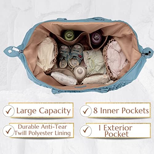 Торба За Пелени Торба За Пелени За Бебиња Мултифункционална Голема Чанта За Патување За Бебиња За Мама