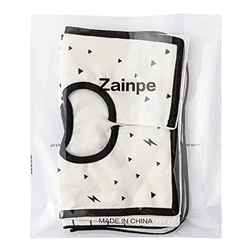 Zainpe 3pcs snap muslin памук за хранење Библи за бебиња мечка пингвин неутрален врат биб мек и апсорбирачки машина што може да се перат за гравки