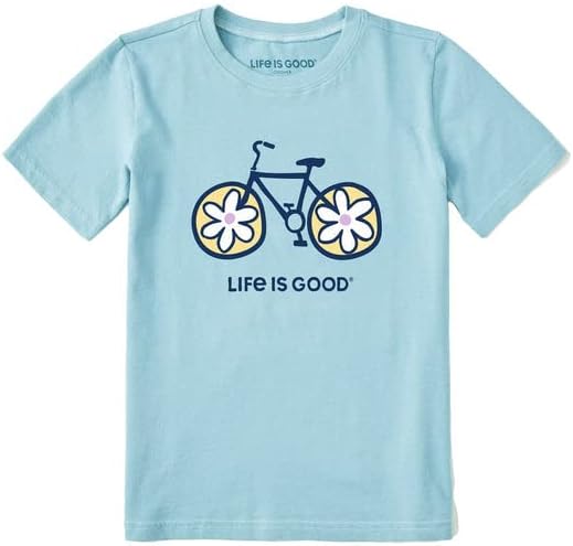 Животот е добар. Детски цветни велосипеди SS Crusher Tee, Beach Blue, X-Large