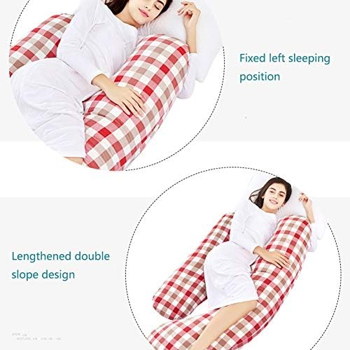 Перница за бременост породилно перници за спиење Перница мултифункционална смирувачка бремена жена перница со двоен дизајн на наклон што може